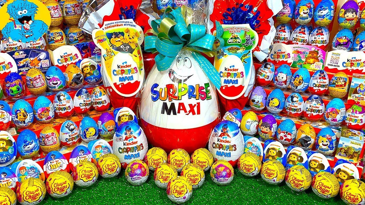 159 СЮРПРИЗОВ 🥳 МЕГА ГИГАНТСКОЕ ЯЙЦО! Будни Коллекционера.Мега Распаковка и Обзор.Unpacking 159 Eggs