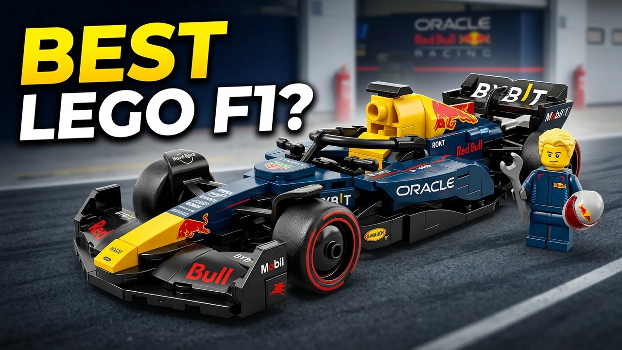 LEGO Red Bull RB20 Might Be LEGO’s Best F1 Car Yet