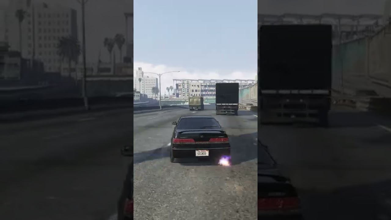 Nitro Boost in GTA V | #shorts | Overspeeding