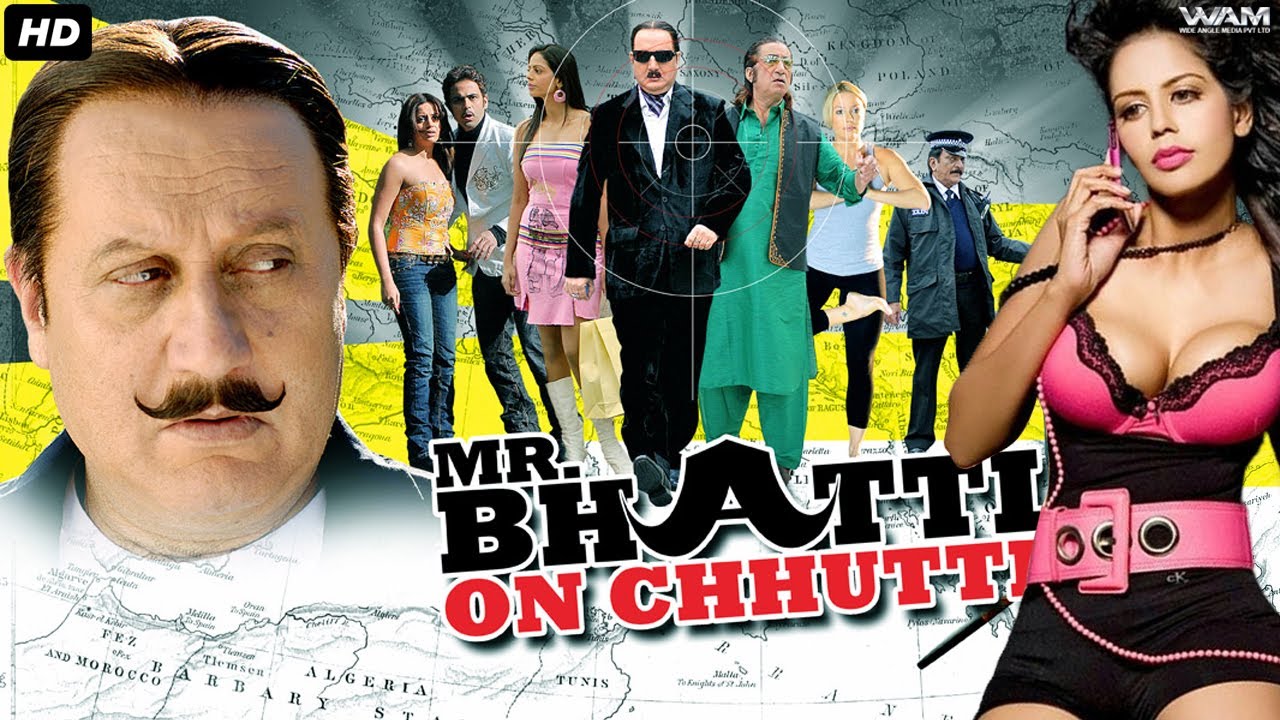 Anupam Kher's Mr Bhatti On Chutti Bollywood Movie Dubbed In Hindi | Bhairavi Goswami, Shakti Kapoor