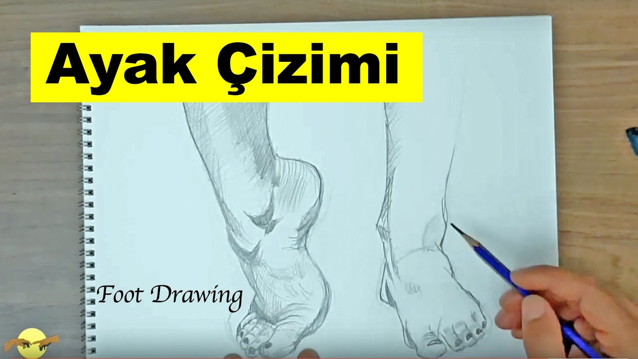 Karakalem Ayak Çizimi