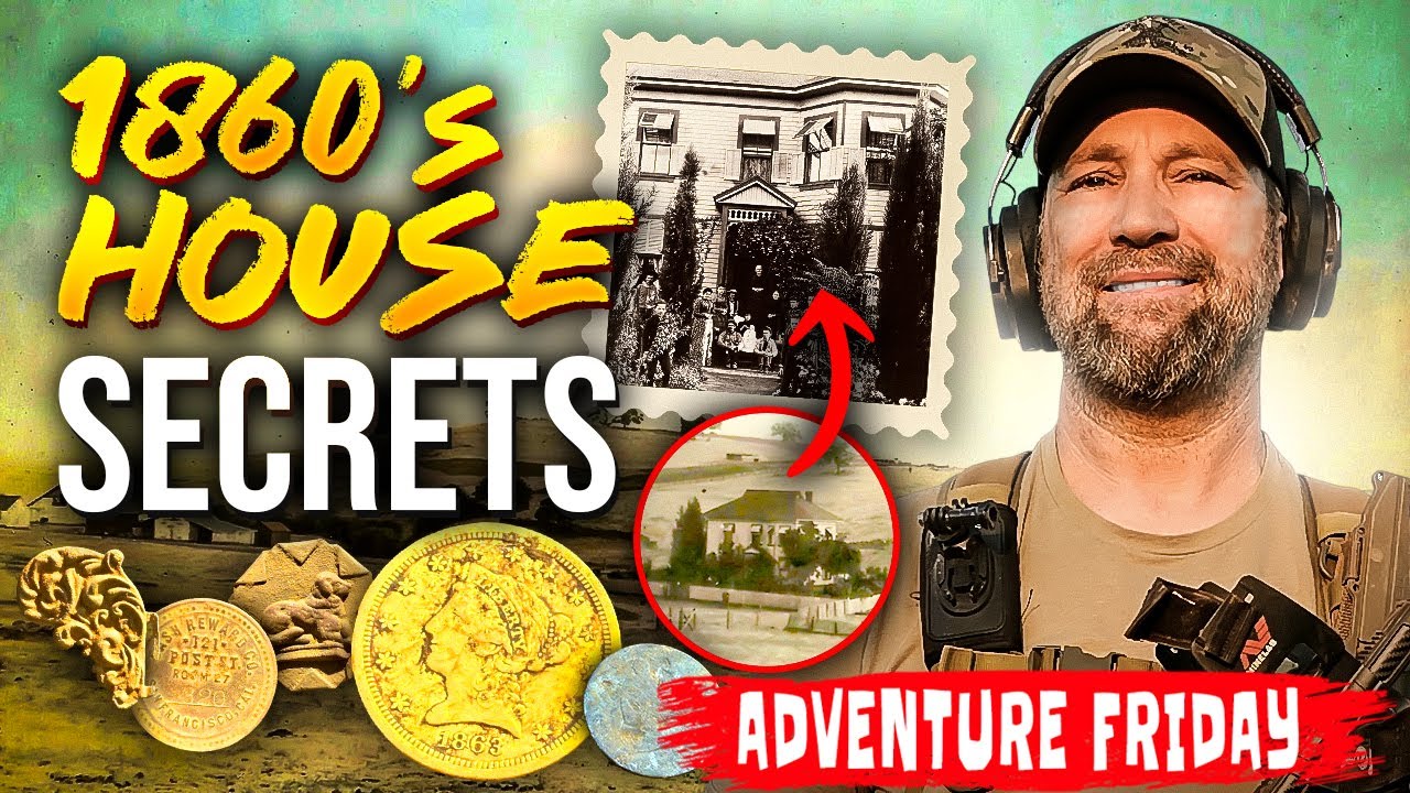 1-й эпизод — ДИКАЯ золотая монета! Сидящая четверть! И реликвии 1850-х годов!