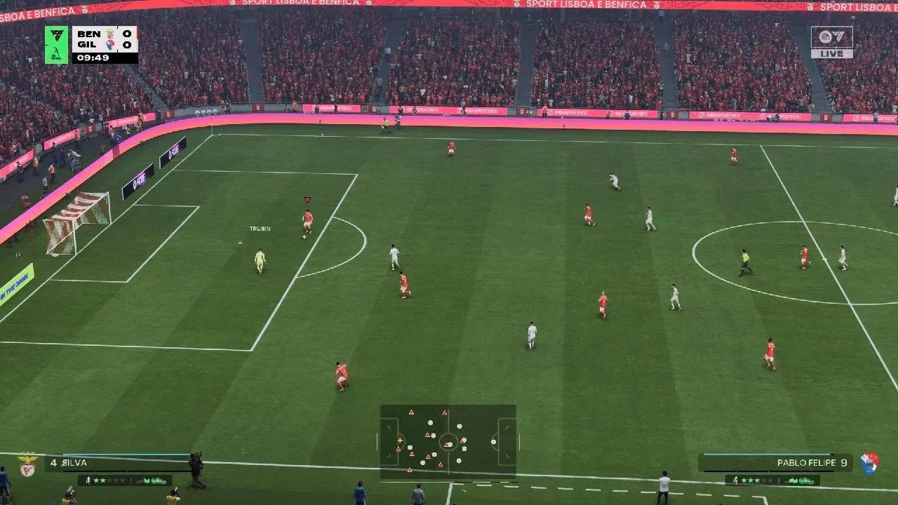 EA SPORTS FC 26 PS5 Previsao Liga Betclic 25/26 Jornada 7 SL Benfica X Gil Vicente