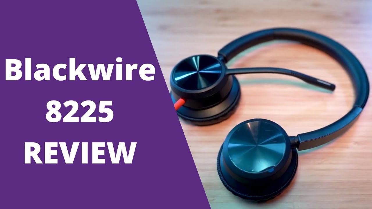 Review - Poly Blackwire 8225 Dual Speakers with ANC!