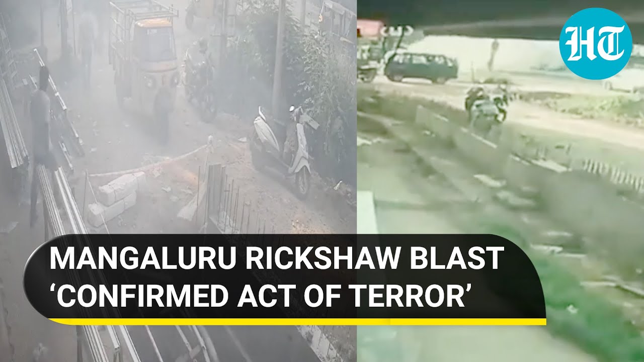 Mangaluru: Blast in moving rickshaw caught on cam; Karnataka DGP confirms 'act of terror'