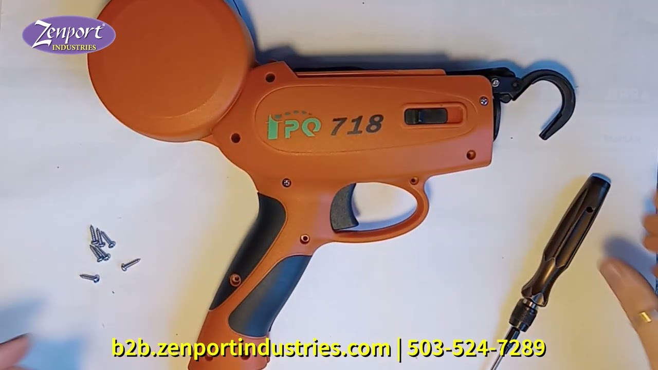 Zenport ET1 Electric Tying Tool &ndash; How to Connect Pigtail