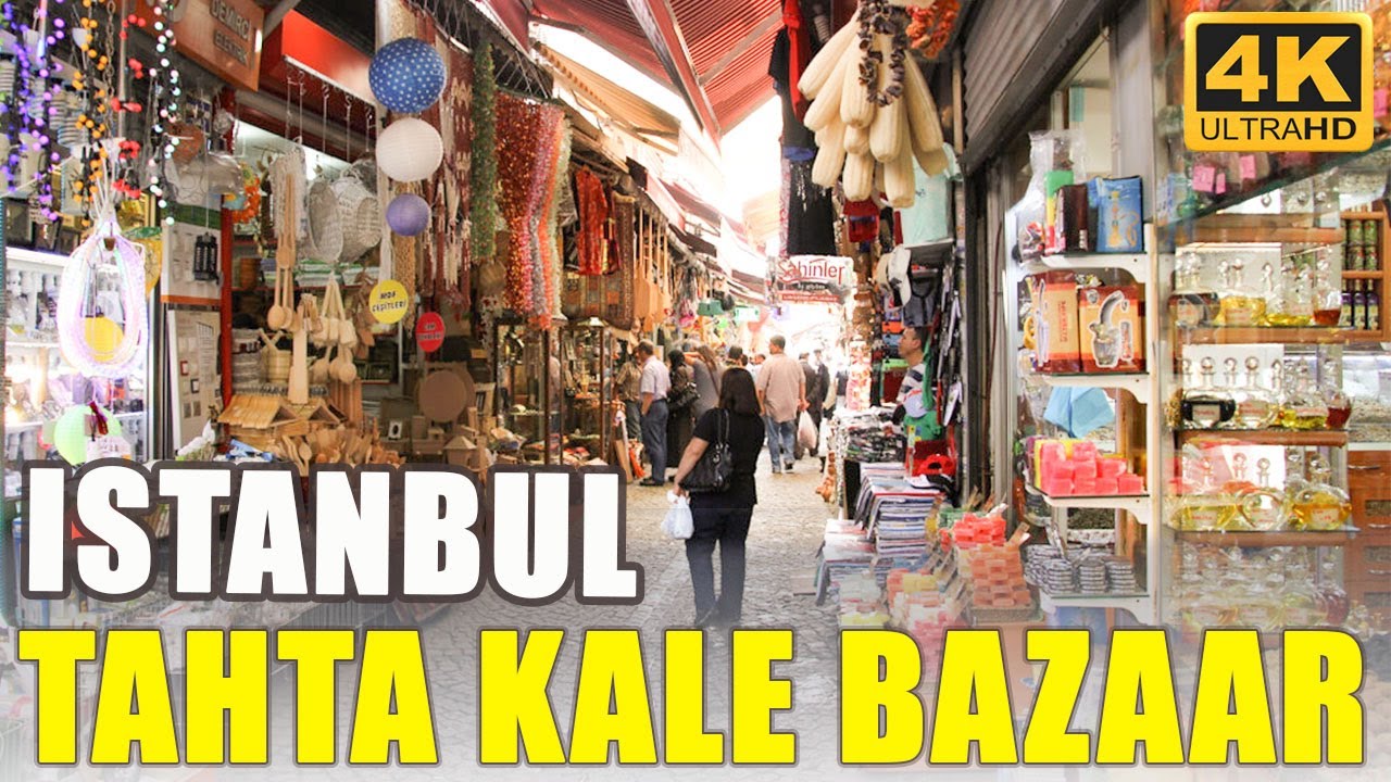 WALKİMG TOUR 🇹🇷 ISTANBUL EMINÖNÜ TAHTAKALE BAZAAR 2021 4K