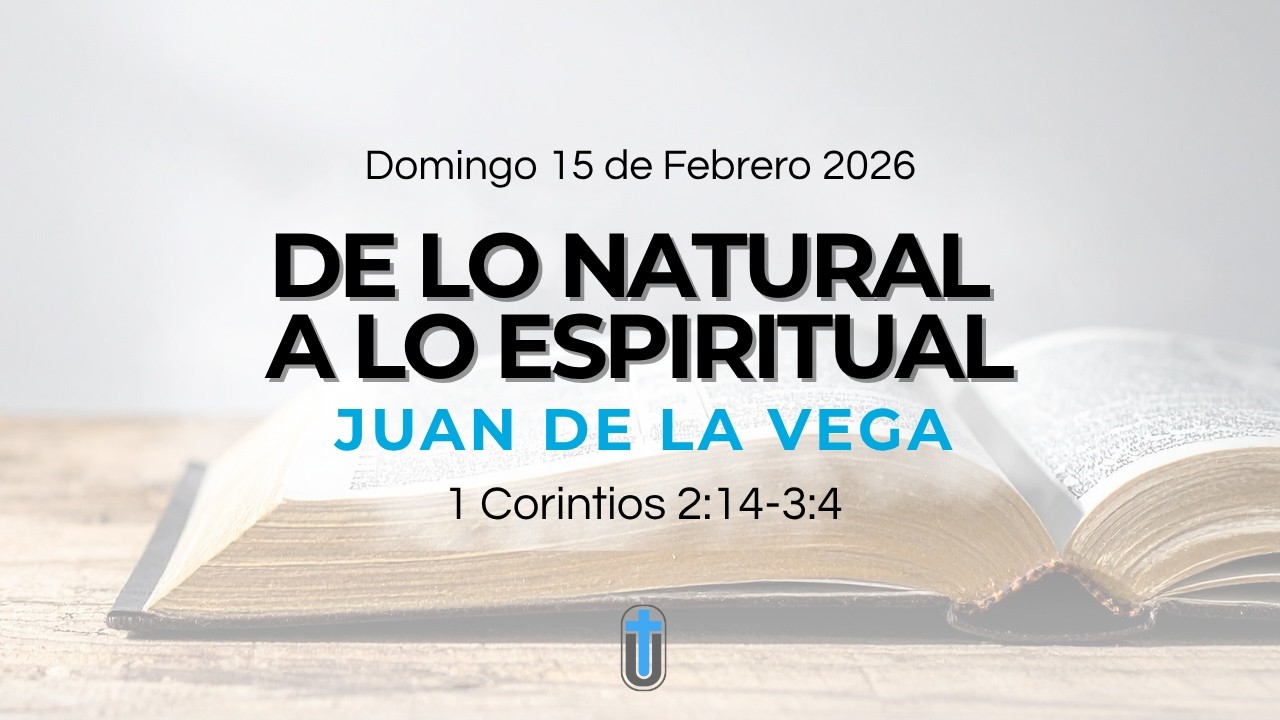 De lo natural a lo espiritual