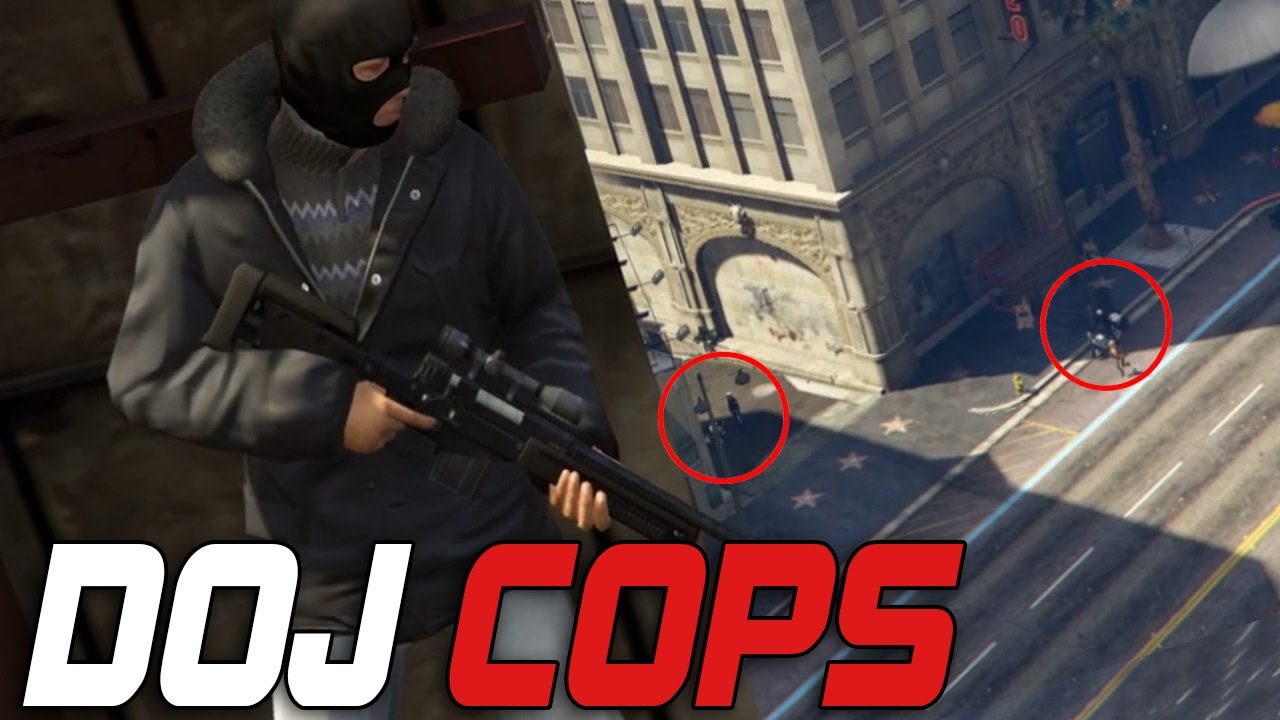 Dept. of Justice Cops #60 - Sniper Attack (Criminal)