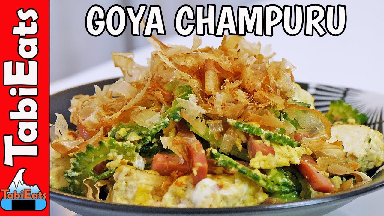 Goya Champuru-Bitter Melon & Tofu Stir-Fry (Okinawan Recipe)