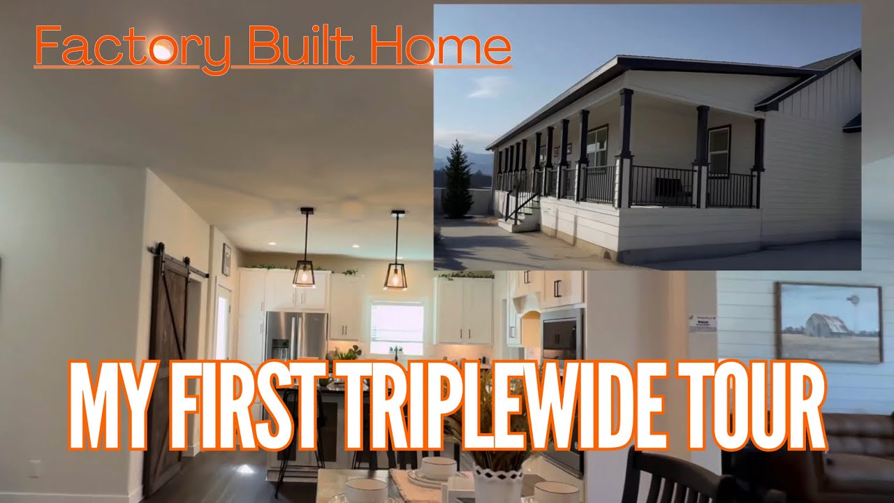 Exploring My First Triple Wide Tour! The Kimball is a Game-Changer in Modular Homes!