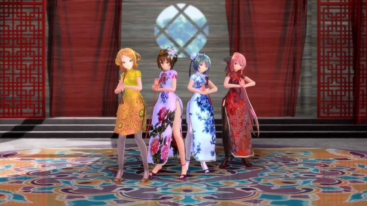 【MMD】Tda式改変チャイナ服 で「チャイナサイバー＠ウォーアイニー」