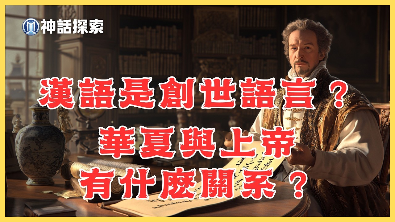 創世語言之謎：漢語是否是最初的人類語言？ 華夏與上帝是什麼關係？ ｜神話探索 MythDiscovery