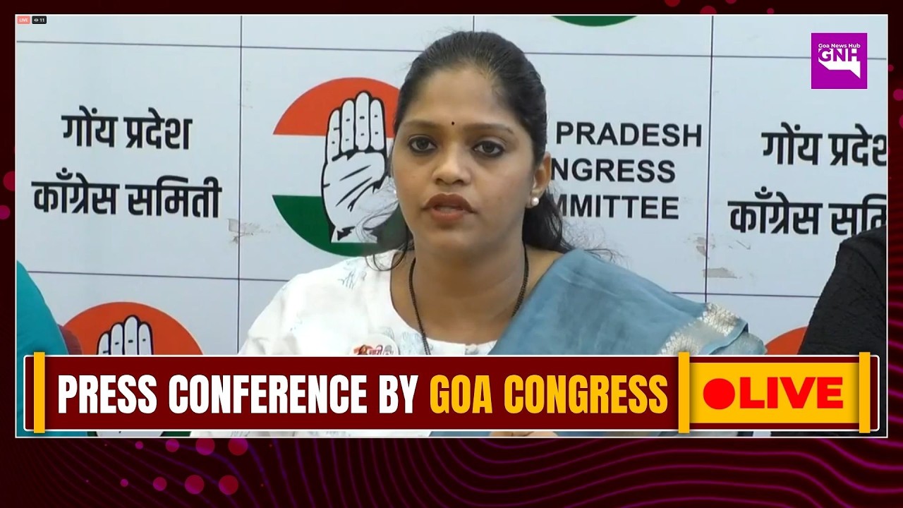 PRESS CONFERENCE BY GOA CONGRESS | 15/04/26 |🔴GNH_ LIVE