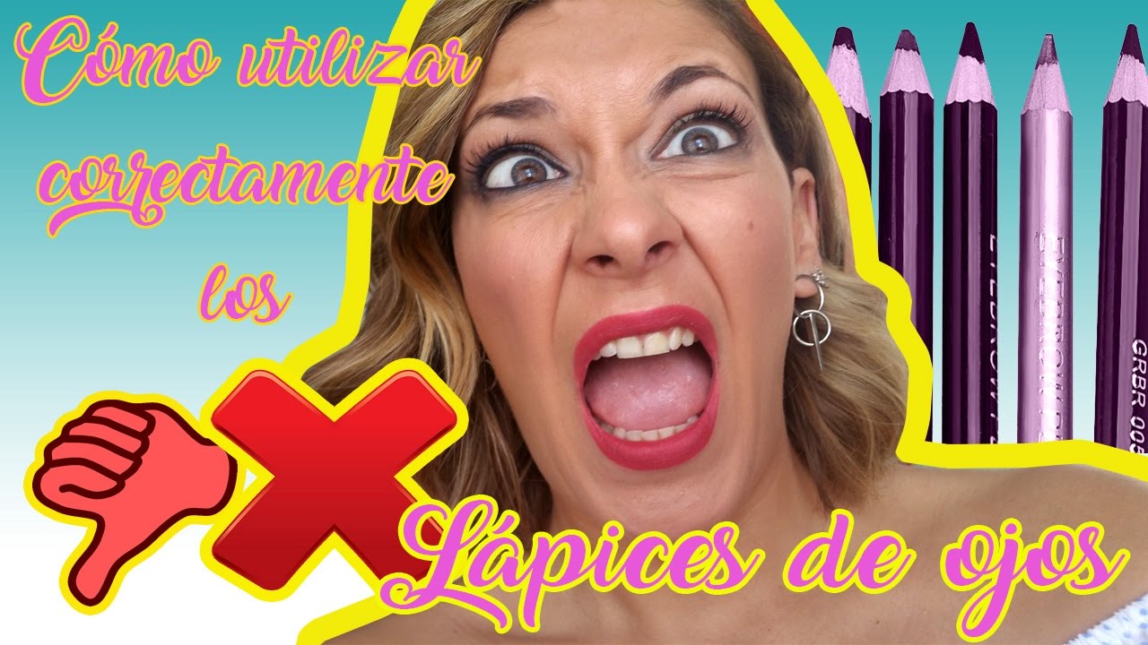 TUTORIAL: CÓMO MAQUILLAR LOS OJOS CON LÁPIZ