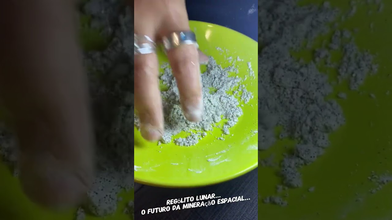 O regolito lunar e a minera&ccedil;&atilde;o espacial. #professoresdeci&ecirc;ncias #aprendizagemsignificativa 