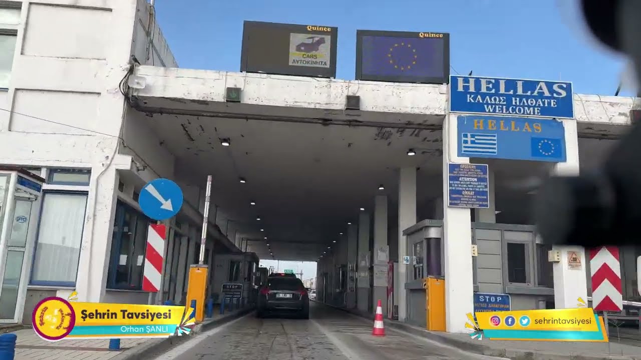 Arabayla Yunanistan'a Nasıl Gidilir | Gerekli Evraklar | Arabayla Yurtdışına Nasıl Gidilir