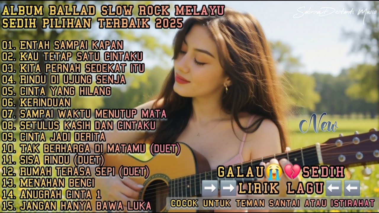 NOSTALGIA BALLAD SLOW ROCK MELAYU PALING SEDIH 😭😭 LAGU GALAU BANYAK ORANG MENANGIS DENGAR ALBUM INI💔