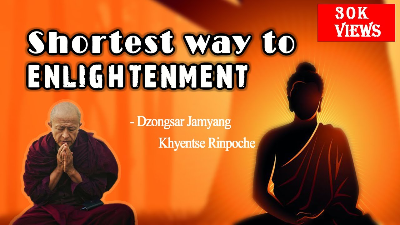 Shortest way to enlightenment by DJK Rinpoche