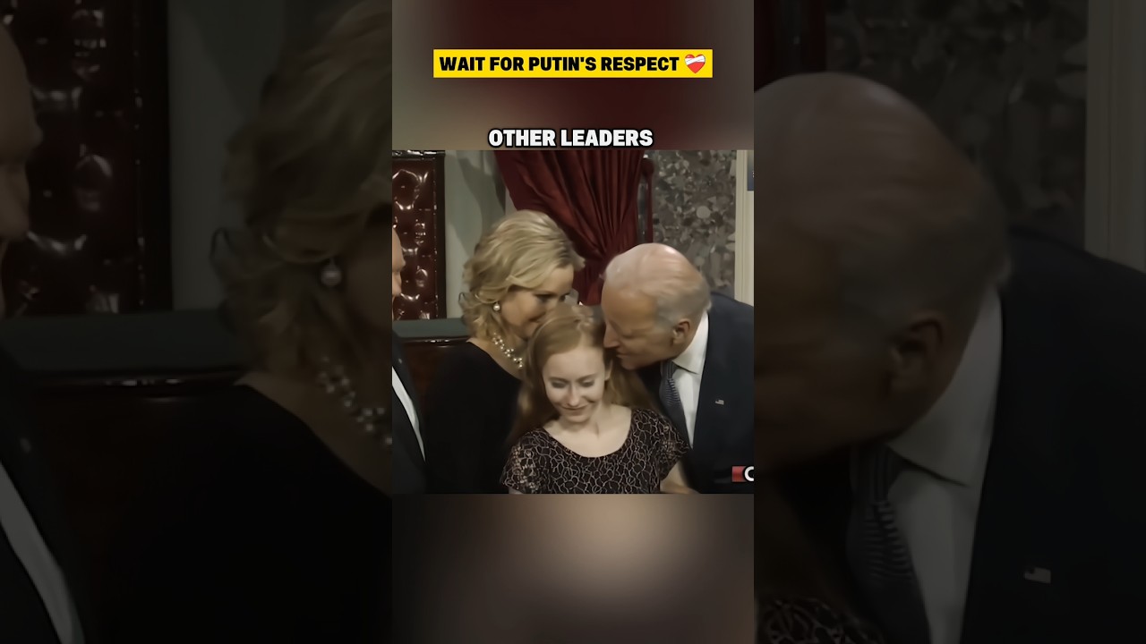 BIDEN AND PUTIN TOUCH & BEHAVE DIFFERENTLY 🤯. #Putin #Biden #VladimirPutin #JoeBiden #WorldLeaders