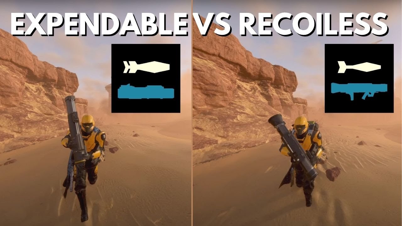 Recoiless Rifle vs EAT Comparison for Helldivers 2