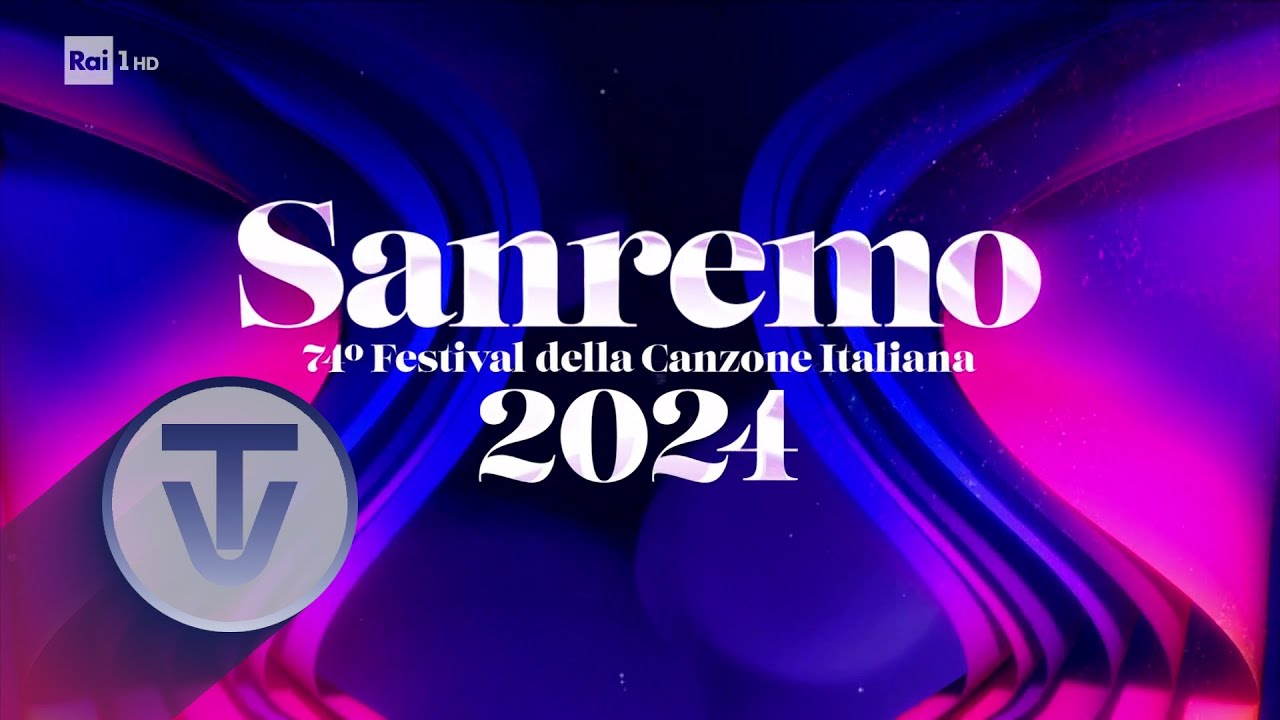 Sigla & bumper #sanremo2024 🌸💐 - Rai 1 HD