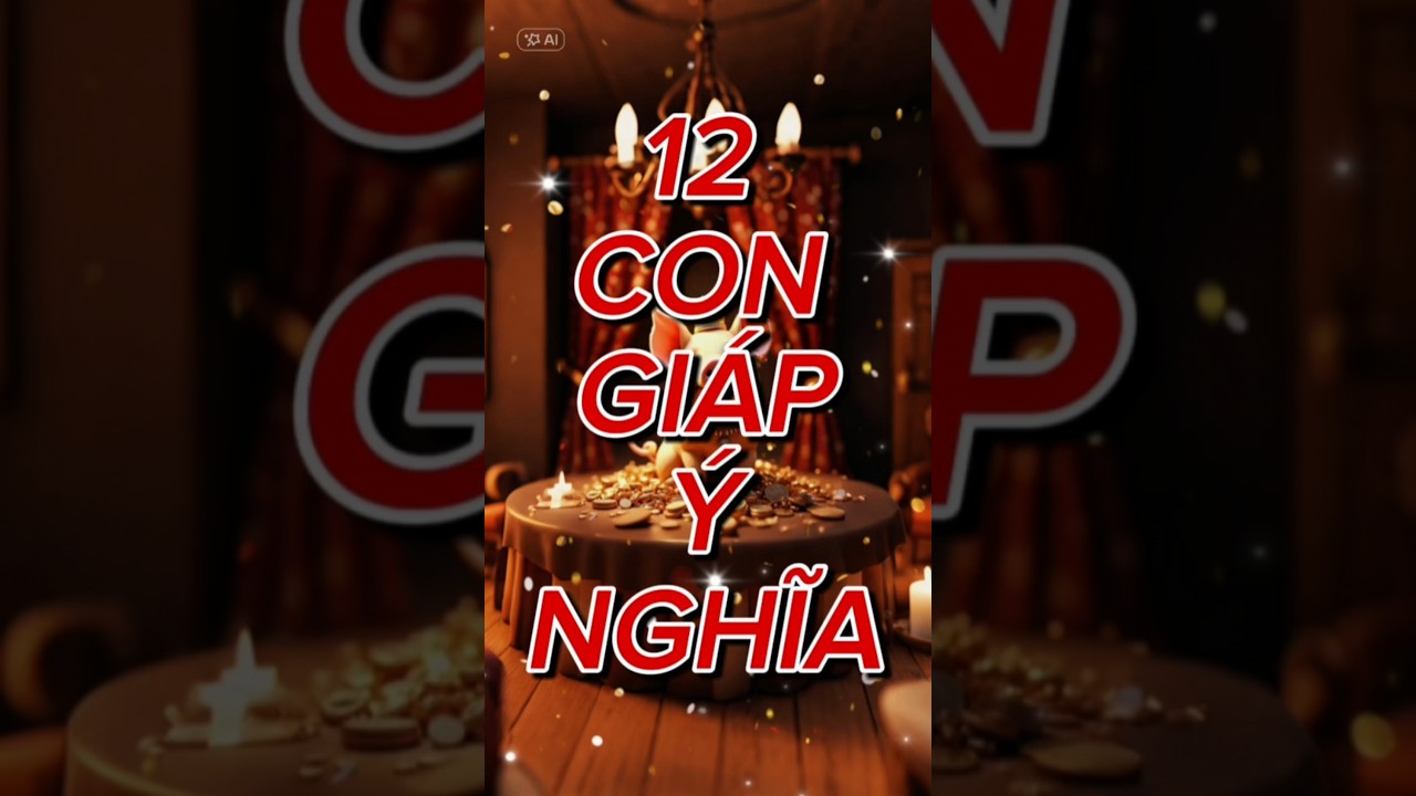 &Yacute; NGHĨA CỦA TỪNG CON GI&Aacute;P#tuvi12congiap #shorts #12congiap