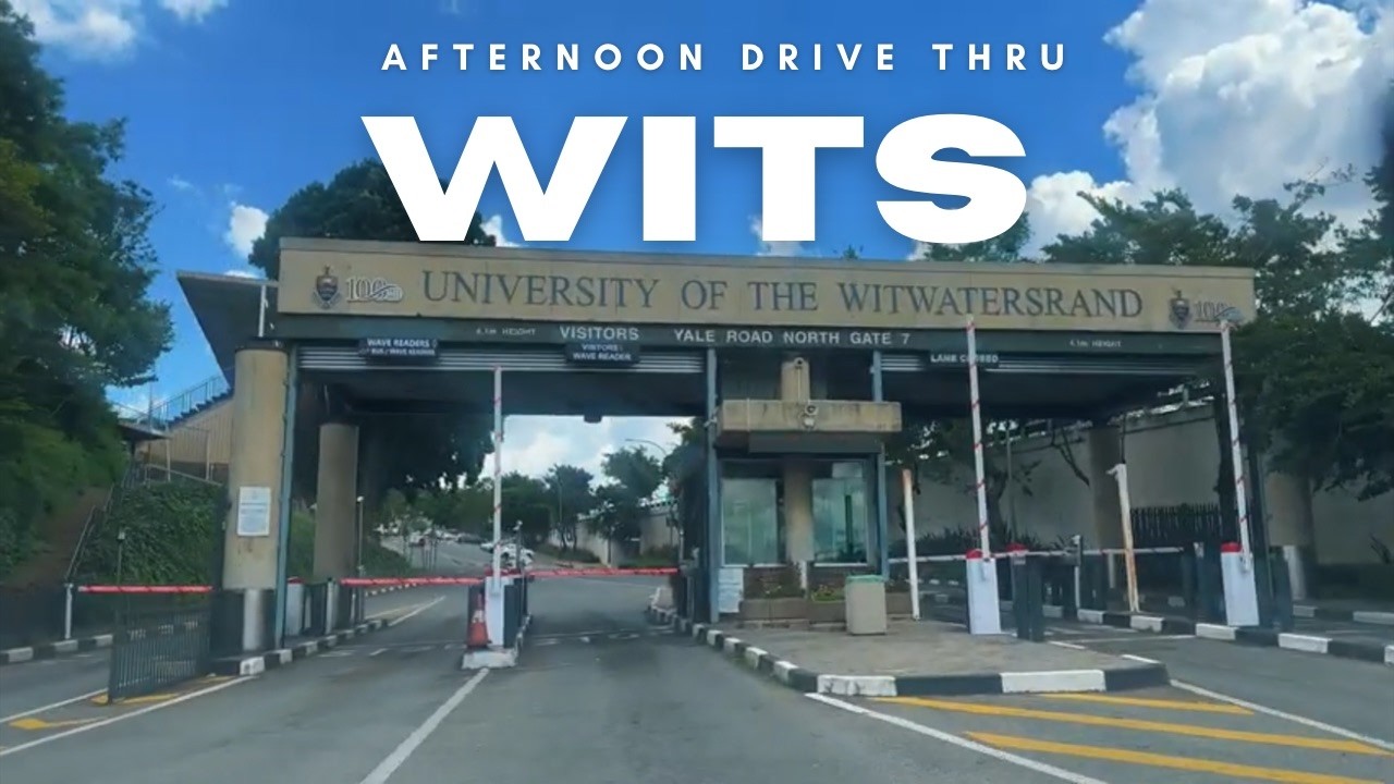 Driving Through Wits University | Empire Road to West Campus