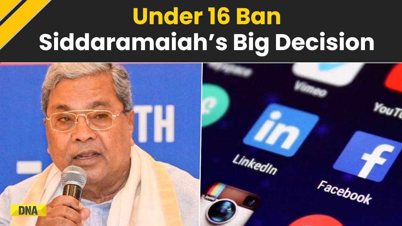 Karnataka News: CM Siddaramaiah Announces Social Media Ban For Children In Karnataka