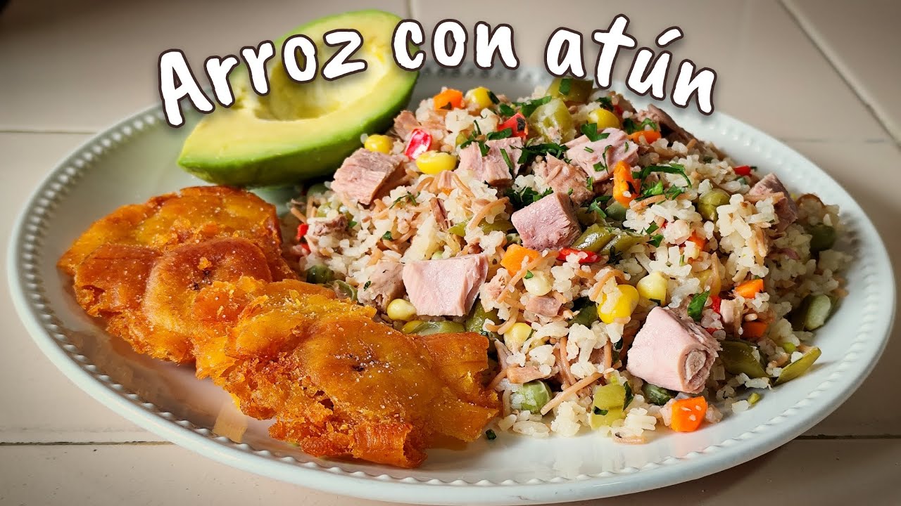Cómo hacer ARROZ CON ATÚN 🧑🏻‍🍳 Perfecto para tú MENÚ DIARIO 👌🏻