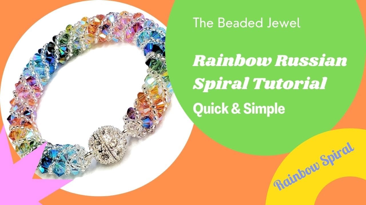 Rainbow Russian Spiral Tutorial
