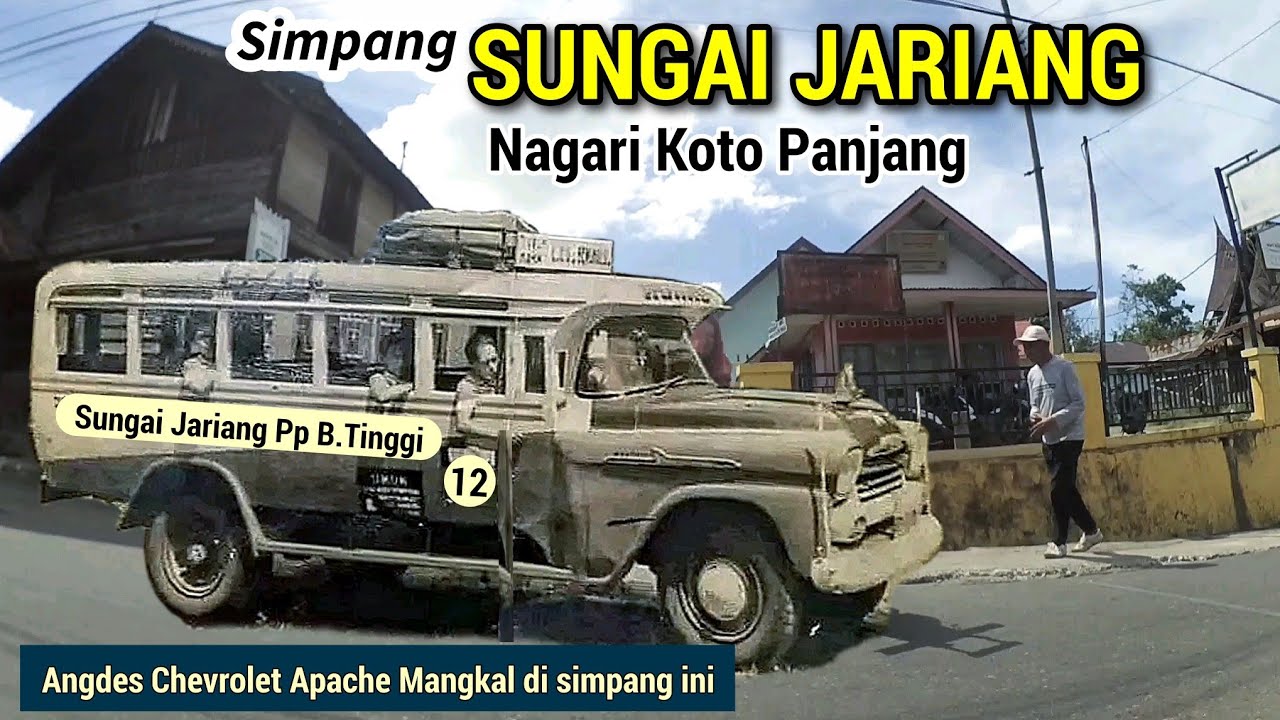 Sungai jariang,desa di nagari koto panjang,angdesnya ikabe nomor 12