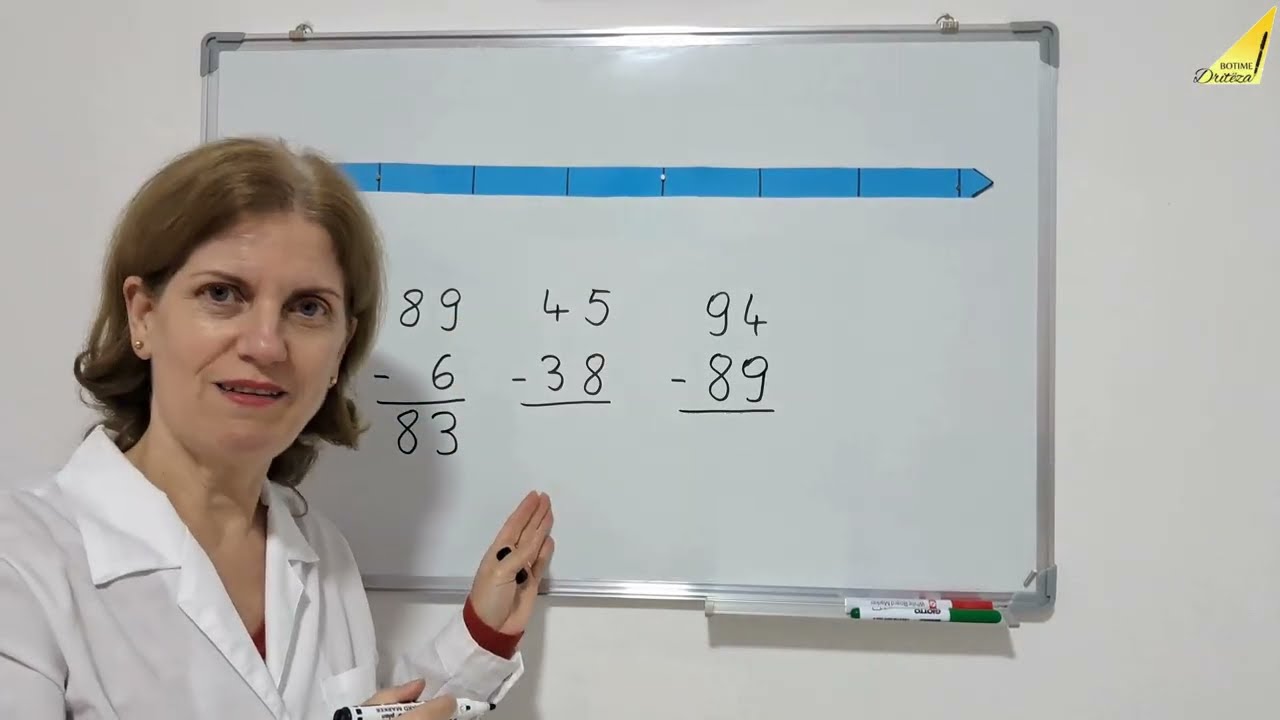Zbritja e numrave me veprimin e kundërt
