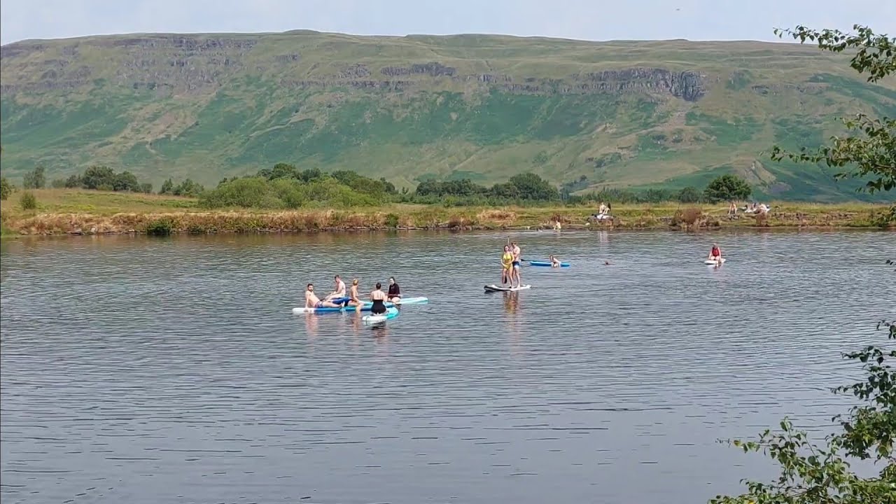 Wild Swimming, Paddle Boarding - Dumbrock Loch - Milngavie