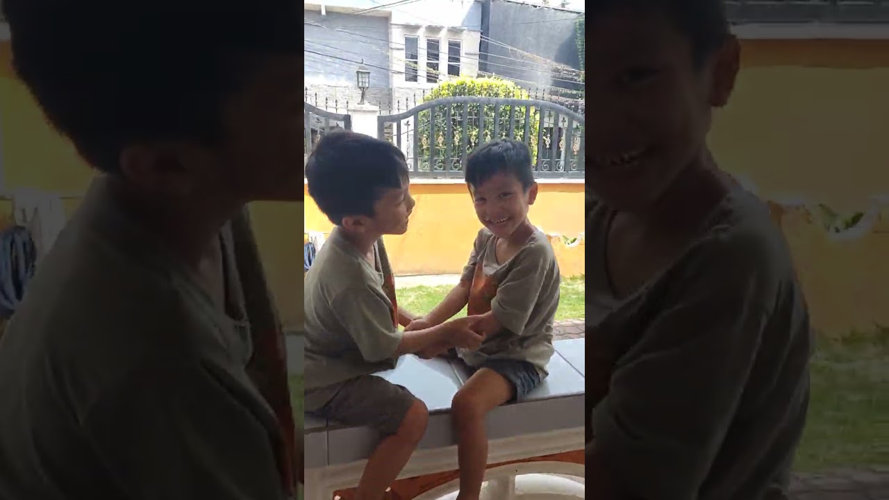 Kulitan moments Ng kambal😘😘😘