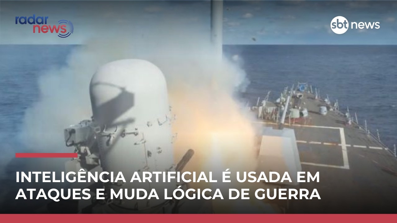 Inteligência artificial é usada em ataques e muda lógica de guerra; entenda | #RadarNews