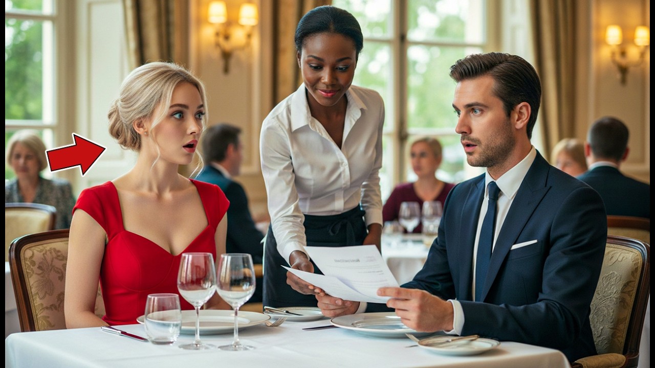Millionnaire, il emmène sa maîtresse en secret… le serveur lui tend les papiers du divorce