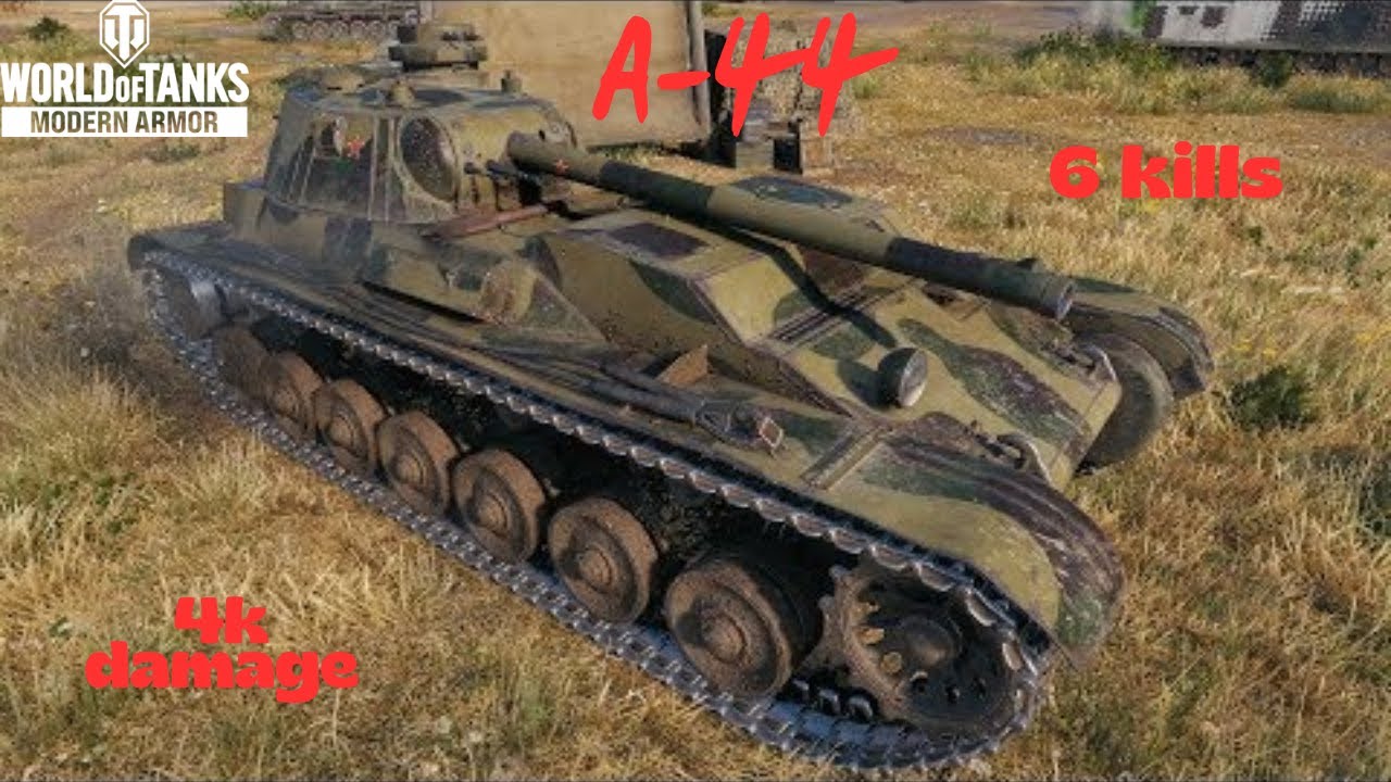 World of Tanks Console A-44 Rusian tier 7 medium (4k damage & 6 kills)