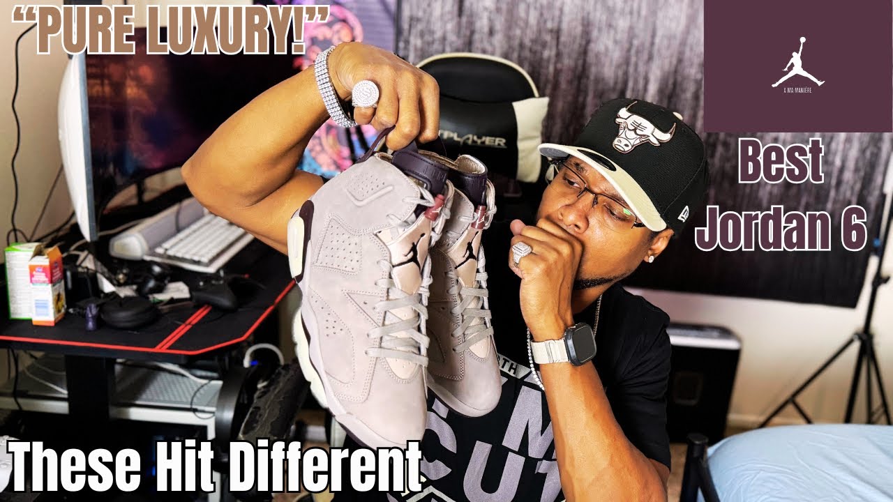 “A Ma Maniére x AJ6 — Premium Materials, Premium Vibes!” 
