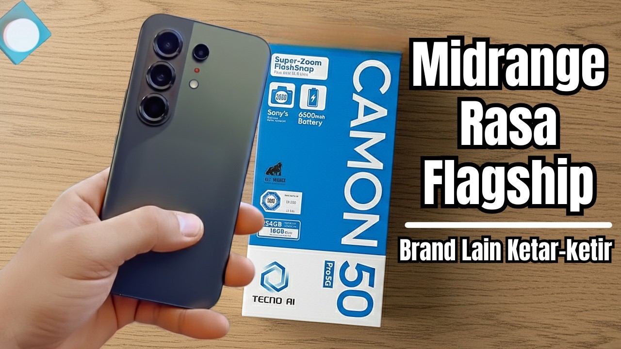 LUPAKAN INFINIX NOTE 60 PRO 5G‼️TECNO CAMON 50 PRO 5G WAJIB DITUNGGUIN, LEBIH WORTH IT?