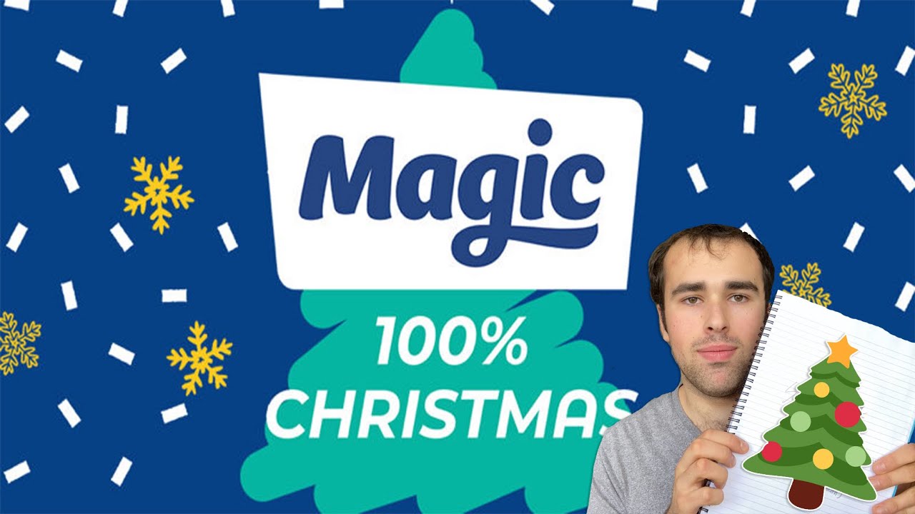 too early to play Magic Radio's 100% christmas radio station...