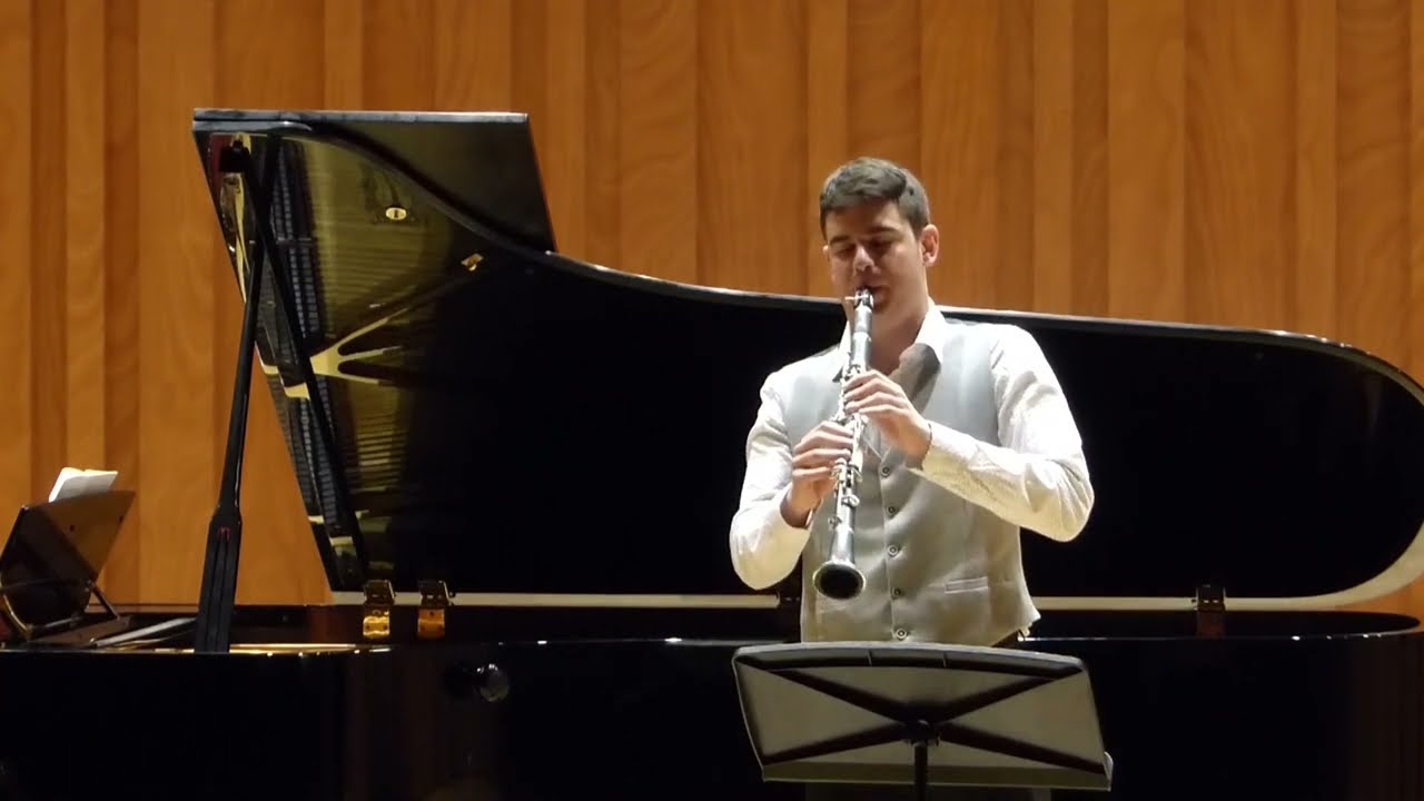 Salvador Brotons Sonata for clarinet and piano op.46 | Víctor Garcia