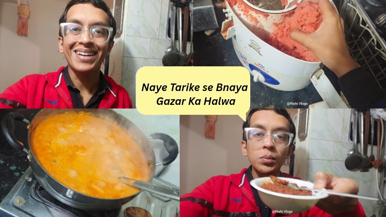 Naye Tarike Se Banaye Gajar Ka Halwa 😍 | Easy & Creamy Recipe