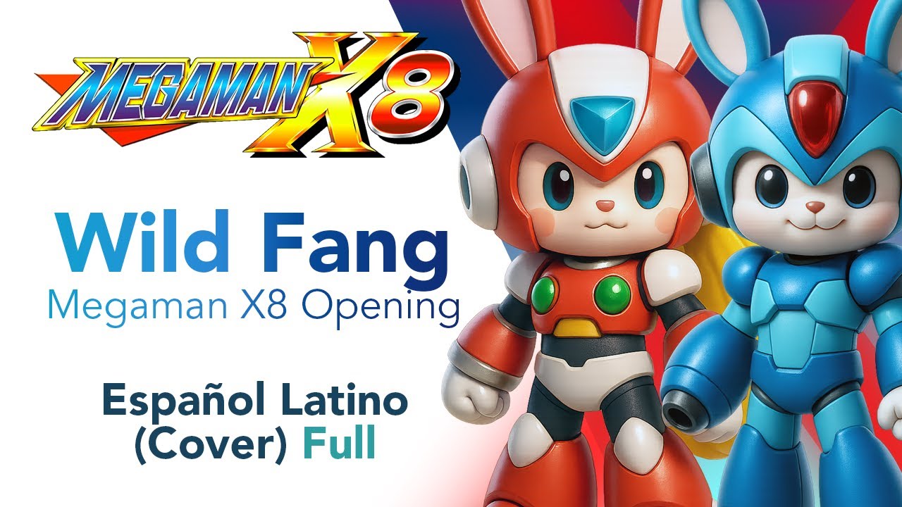 WILD FANG - MegaMan X8 (Cover en Español) 🐇💙 | X & Zero Bunny – Versión Melodix