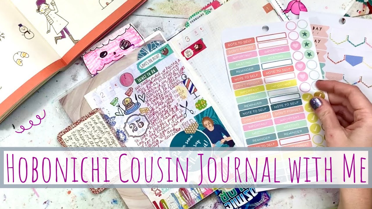 Creative Journaling and Memory Keeping in my 2020 A5 Hobonichi Cousin Avec | Journal with Me