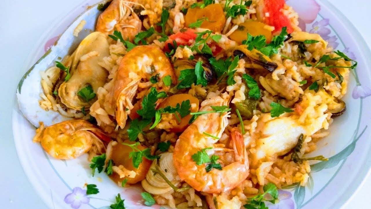 Arroz de Marisco Rapido. Seafood Rice. Cuisine portugaise🇵🇹