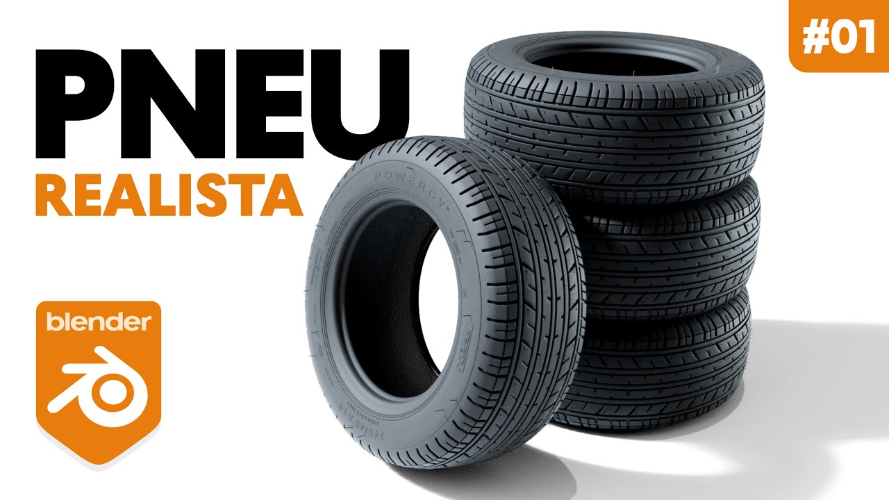 Tutorial: PNEU REALISTA no Blender 3D (passo-a-passo) | Aula 01