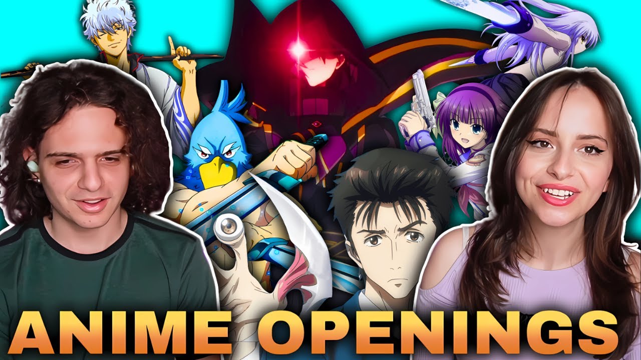 REACTING to ANIME OPENINGS For The FIRST TIME!!!
