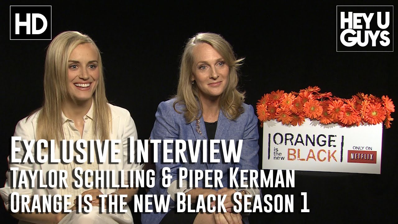 Taylor Schilling & Piper Kerman - Orange is the New Black Exclusive Interview