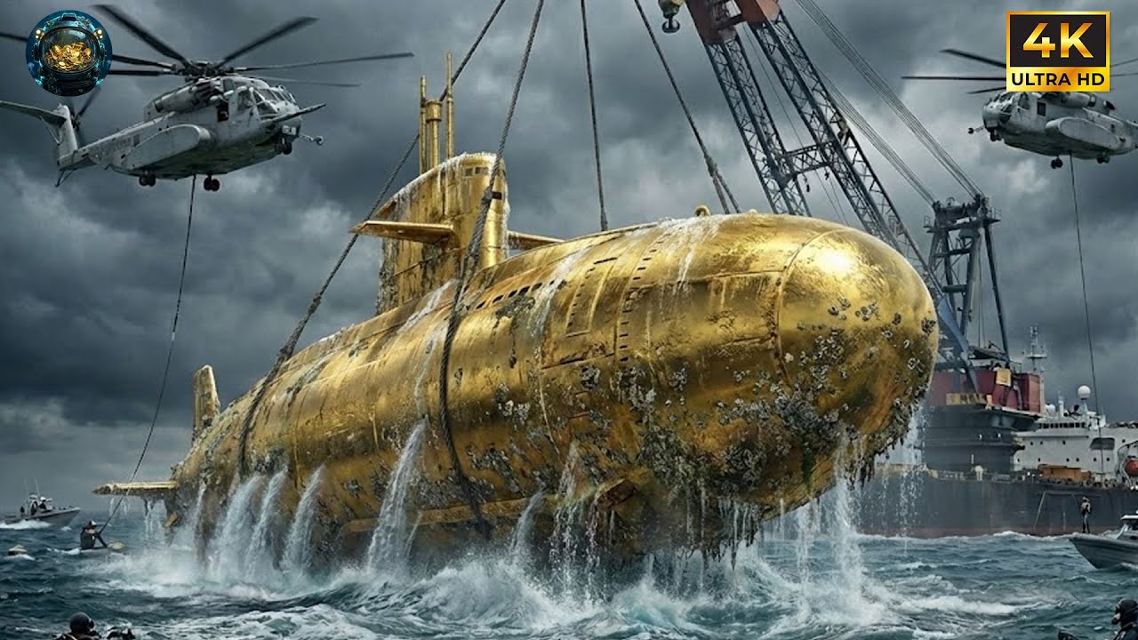 Salvaging & Restoring a Forgotten Golden Submarine After 40 Years Beneath the Ocean 🌊⚓